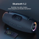 Bluetooth-динамік ZEALOT-S78, 120 Вт, вуличний портативний динамік з потужними басами, водонепроникний IP67 зі світлодіодним підсвічуванням, чорний (my-17052)