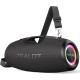 Bluetooth-динамік ZEALOT-S78, 120 Вт, вуличний портативний динамік з потужними басами, водонепроникний IP67 зі світлодіодним підсвічуванням, чорний (my-17052)