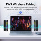 Портативная Bluetooth-колонка Taopodo M10 Pro Max, водонепроницаемость IPX7, мощность 30 Вт, 30 часов воспроизведения, цветная мигающая подсветка (my-17022)