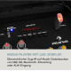 Мобильная акустическая система-динамик, караоке Auna Moving 80.1 LED PA, USB SD BT AUX 10033255 (my-5051)