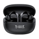 Беспроводные спортивные наушники с микрофоном AGETUNR S43 TWS Bluetooth, цифровой дисплей, черные (my-2027)