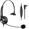 Телефонная гарнитура с микрофоном Callez W500D2 черный (my-18145) Телефонная гарнитура с микрофоном Callez W500D2 черный (my-18145)