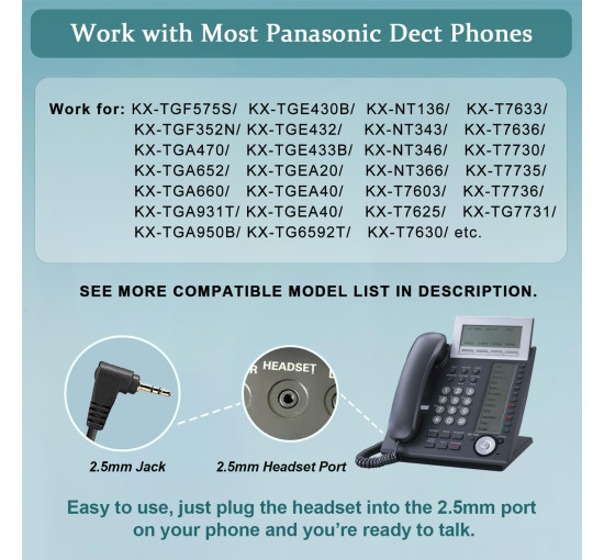Телефонная гарнитура с микрофоном Callez W500D2 черный (my-18145)