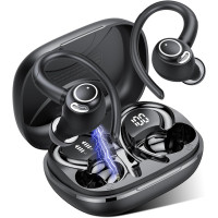 Беспроводные Bluetooth-наушники Jesebang YT18 спортивные гарнитуры в ухе, крючки для ушей для бега, IP7, черный (my-1057)
