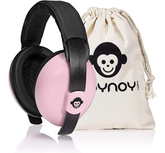 Дитячі навушники Roynoy Pink, захист вух для дитини 0-2 років (my-2053)