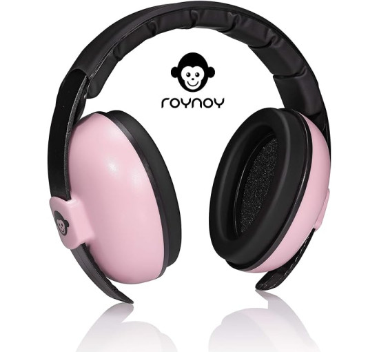 Дитячі навушники Roynoy Pink, захист вух для дитини 0-2 років (my-2053)