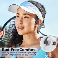 Водонепроницаемые Bluetooth наушники с микрофоном BUGANI OpenSport B05 черный (my-6065)