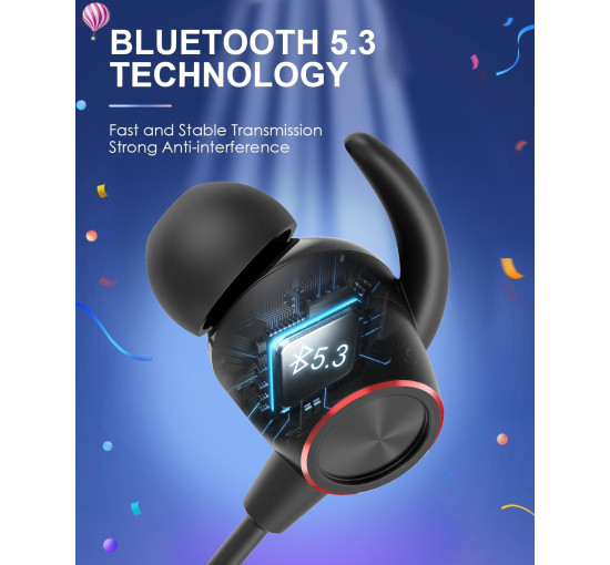 Бездротові Bluetooth навушники Tecno B1 чорні (my-18066)