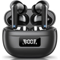 Беспроводные наушники внутриканальные шумоподавляющие INSBES A9 с 4 микрофонами ENC, Bluetooth 5.3, водонепроницаемые, USB-C (my-9139)