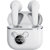 Наушники беспроводные Wisezone Bluetooth 5.3, шумоподавление, светодиодный дисплей, дисплей заряда, Type-C (my-9153)