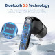 Беспроводные Bluetooth-наушники с шумоподавлением Aptkdoe BK01 черные (my-9168)