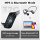 Водонепроницаемые Bluetooth наушники с встроенной памятью MP3 32 G MTOXW AS19 серый (my-9170)