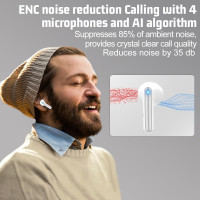 Беспроводные наушники-вкладыши JBES Pro с 6 микрофонами (17164)