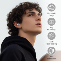 Наушники-вкладыши для сна VEKJ L8 Pro Bluetooth 48 часов работы с сенсорным экраном водонепроницаемые (mt-18058)