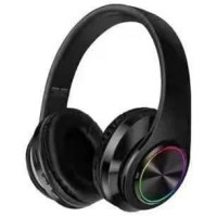 Беспроводные игровые наушники Generic LX-B39 с подсветкой Bluetooth, черные (my-15182)