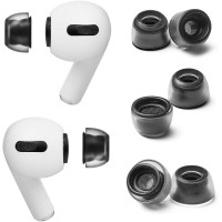 Сменные насадки для наушников AZLA SednaEarfit Crystal для AirPods Pro, 3 пары, размер SSS/SS/S (my-4185)