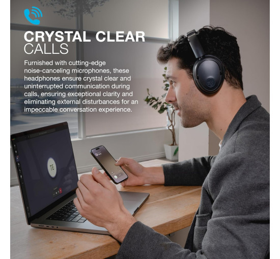 Бездротові накладні навушники JLab JBuds Lux ANC гібридне активне шумозаглушення (my-18096)