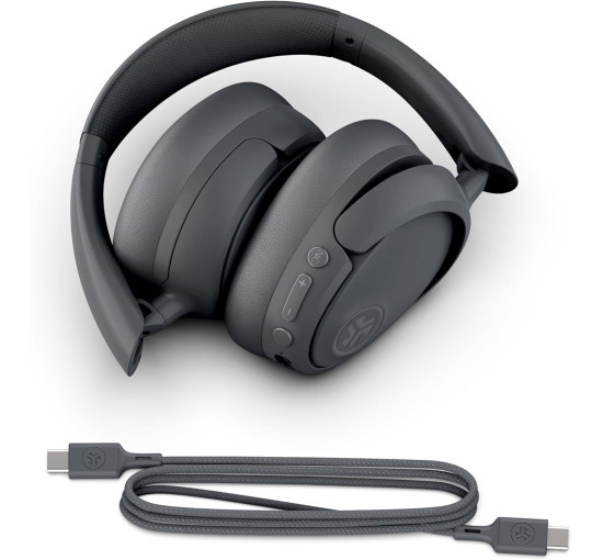 Бездротові накладні навушники JLab JBuds Lux ANC гібридне активне шумозаглушення (my-18096)