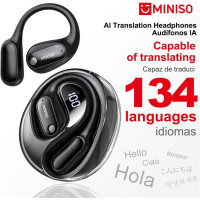 Наушники-переводчики MINISO MS190 AI в режиме реального времени 135 языков с приложением (my-18111) Наушники-переводчики MINISO MS190 AI в режиме реального времени 135 языков с приложением (my-18111)