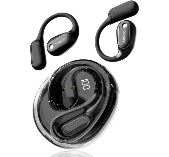 Навушники-перекладачі MINISO MS190 AI в режимі реального часу 135 мов з додатком (my-18111)
