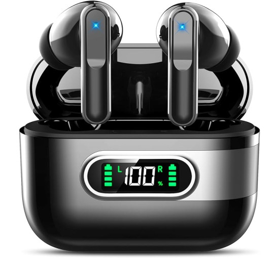 Бездротові навушники Hendari сенсорне керування Bluetooth IPX7 (my-0112)