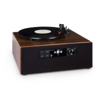 Проигрыватель винила Auna Connect Vinyl Cube 10034557 с интеллектуальным радио (my-5081)
