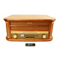 Ретро проигрыватель виниловых пластинок Auna Belle Epoque 1908 10021696 (my-5099)