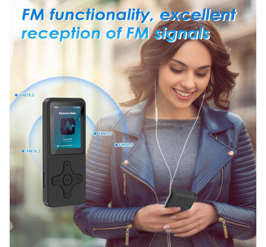 MP3-плееры Lvcdodvd музыкальный проигрыватель на 64 ГБ MP3-плеер и цифровой аудиоплеер с динамиком Hi-Fi (my-18100)