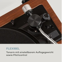 Стереосистема проигрыватель винила Auna Birmingham HiFi 10034090 (my-5104)