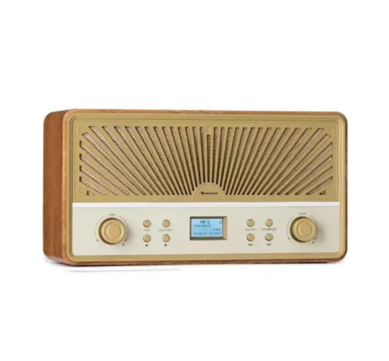 Цифрове радіо Auna Glastonbury Go стерео батарея BT DAB/FM MP3 10041151 (my-5077)
