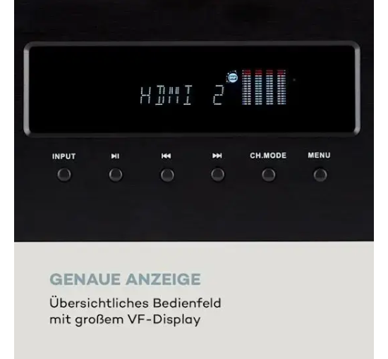 Підсилювач Auna AMP-H260 5.1 2x100 Вт 10035180 (my-5086)
