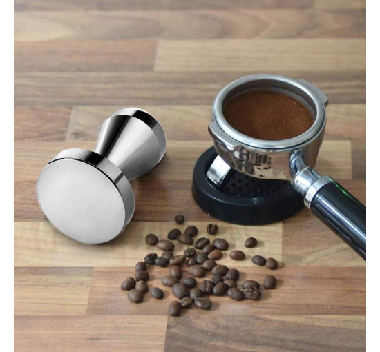Темпер для кофе OlBuWa OL с силиконовым ковриком, пресс для кофе эспрессо, 49 мм (my-2073)