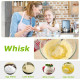 Ручний блендер 2-в-1 з віночком Bonsenkitchen HB3204 1000 Вт 20 швидкостей (my-14045)