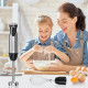 Ручний блендер 2-в-1 з віночком Bonsenkitchen HB3204 1000 Вт 20 швидкостей (my-14045)
