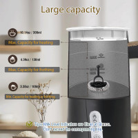 Спінювач молока NESSGRAIM N17 black, 1000 Вт, чорний (my-14070)