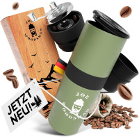 Дорожная кофемашина Joe WOODSMAN Зеленый / Черный (me-14001) Дорожная кофемашина Joe WOODSMAN Зеленый / Черный (me-14001)