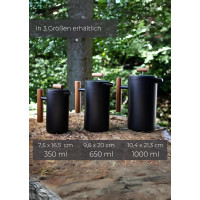 Кавоварка з нержавіючої сталі LAMBDA COFFEE® об'ємом 600 мл на 3 чашки (my-12083)