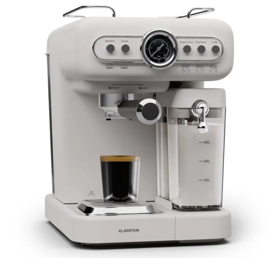 Эспрессо кофе-машина Klarstein Espressionata Evo 10045426 1350 Вт (my-5091)