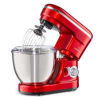 Кухонный комбайн, тестомес Klarstein Bella Mini 4 л 1200 Вт, красный 10037979 (my-5094)