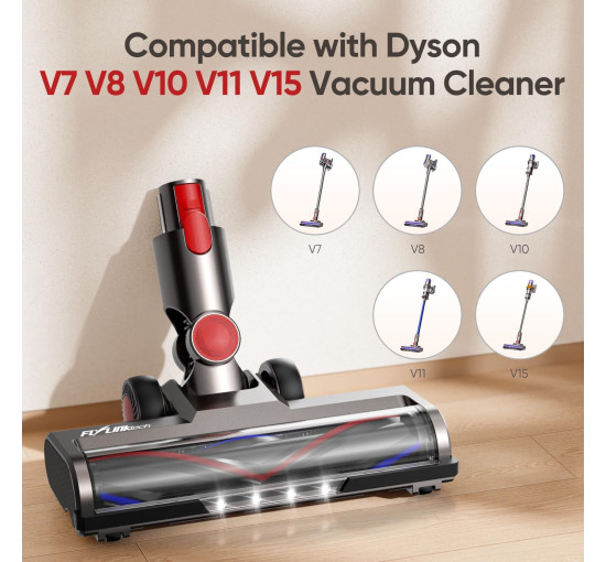 Насадка-щетка FLYLINKTECH H002 для пылесоса Dyson V7 V8 V10 V11 V15 (my-18146)
