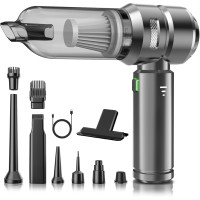 Ручной пылесос с бесщёточным двигателем NVKHG тёмно-серый (my-18123)