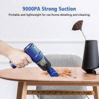 Автомобільний пилосос Strong Mini Handheld Vacuum Cleaner бездротовий (my-3042)