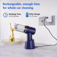 Автомобільний пилосос Strong Mini Handheld Vacuum Cleaner бездротовий (my-3042)