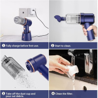 Автомобильный пылесос Strong Mini Handheld Vacuum Cleaner беспроводной (my-3042)