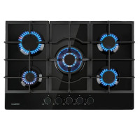 Варочная газовая поверхность KLARSTEIN Ignito 5 зонная 10033133 Black Glass (my-5047) Варочная газовая поверхность KLARSTEIN Ignito 5 зонная 10033133 Black Glass (my-5047)