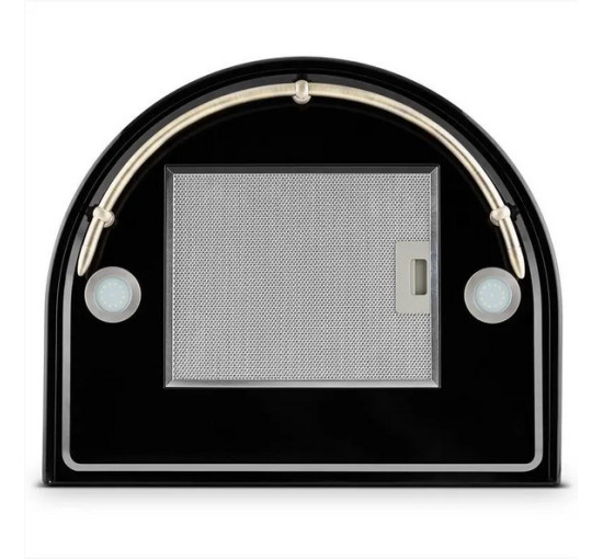 Кухонна витяжка в стилі ретро для плити Klarstein Lumio Neo Retro 10030274, чорний (my-5053)