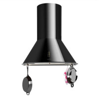 Кухонная вытяжка в стиле ретро для плиты Klarstein Lumio Neo Retro 10030274, черный (my-5053)