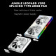 Комплект из трёх вентиляторов Jungle Leopard Splice Type ARGB PC UNI с последовательным подключением 120 мм V2RS белый (my-18031)