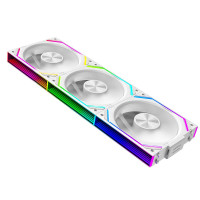 Комплект из трёх вентиляторов Jungle Leopard Splice Type ARGB PC UNI с последовательным подключением 120 мм V2RS белый (my-18031) Комплект из трёх вентиляторов Jungle Leopard Splice Type ARGB PC UNI с последовательным подключением 120 мм V2RS белый (my-18031)