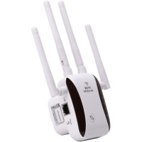 Роутер Wi fi repeater 2,4G/5G 1200 Мбит/с с вилкой для розетки - усилитель Wi-Fi сигнала, репитер Белый (my-18107)